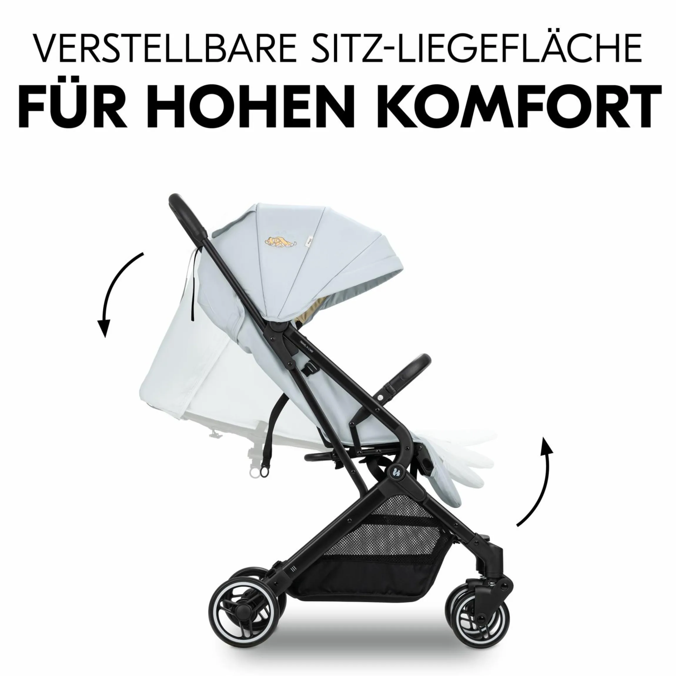 Reisebuggy & Sportwagen Travel N Care inkl. XXL Zubehörpaket & Buggy-Lenkrad - Simba