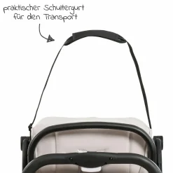 Reisebuggy & Sportwagen Travel N Care mit Liegefunktion, nur 6,8 kg (bis 22 kg belastbar) - Beige