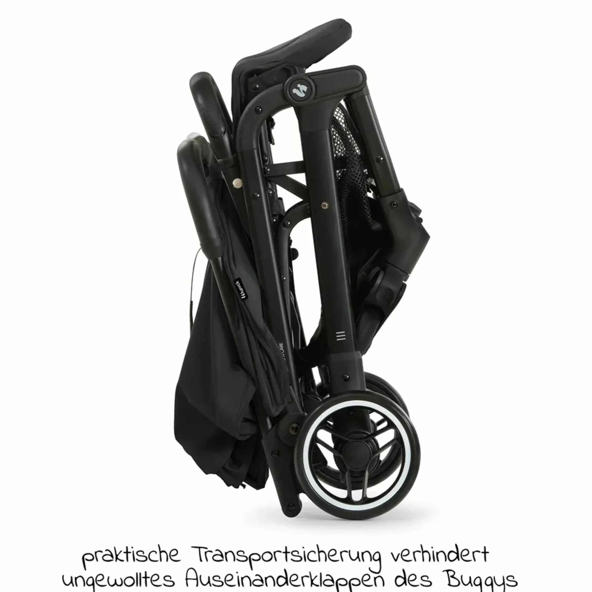 Reisebuggy & Sportwagen Travel N Care mit Liegefunktion, nur 6,8 kg (bis 22 kg belastbar) inkl. Reboarder Pearl Pro 2 - Black