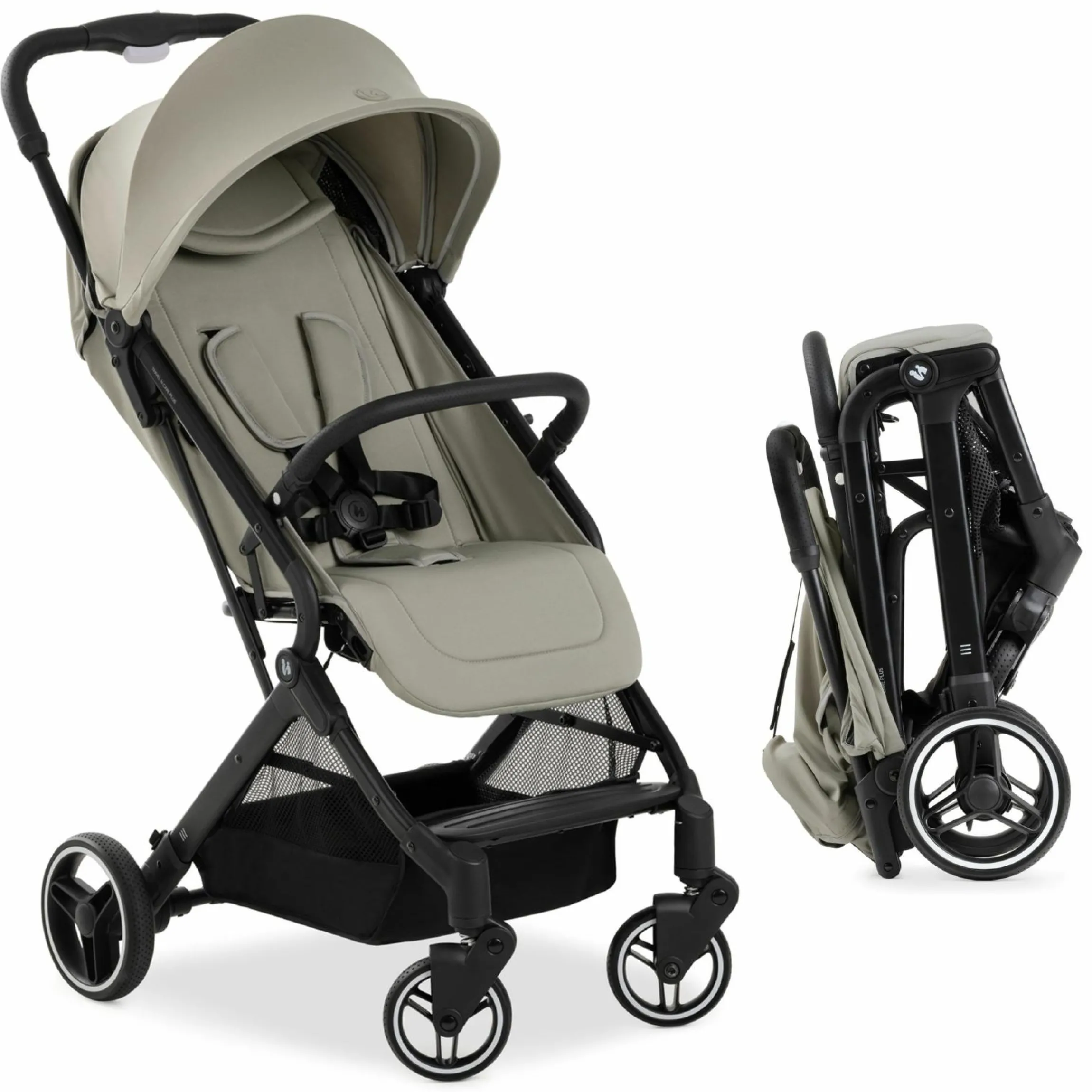 Reisebuggy & Sportwagen Travel N Care Plus mit Liegefunktion, nur 7,2 kg (bis 22kg belastbar) - Velvet Olive