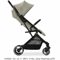 Reisebuggy & Sportwagen Travel N Care Plus mit Liegefunktion, nur 7,2 kg (bis 22kg belastbar) - Velvet Olive