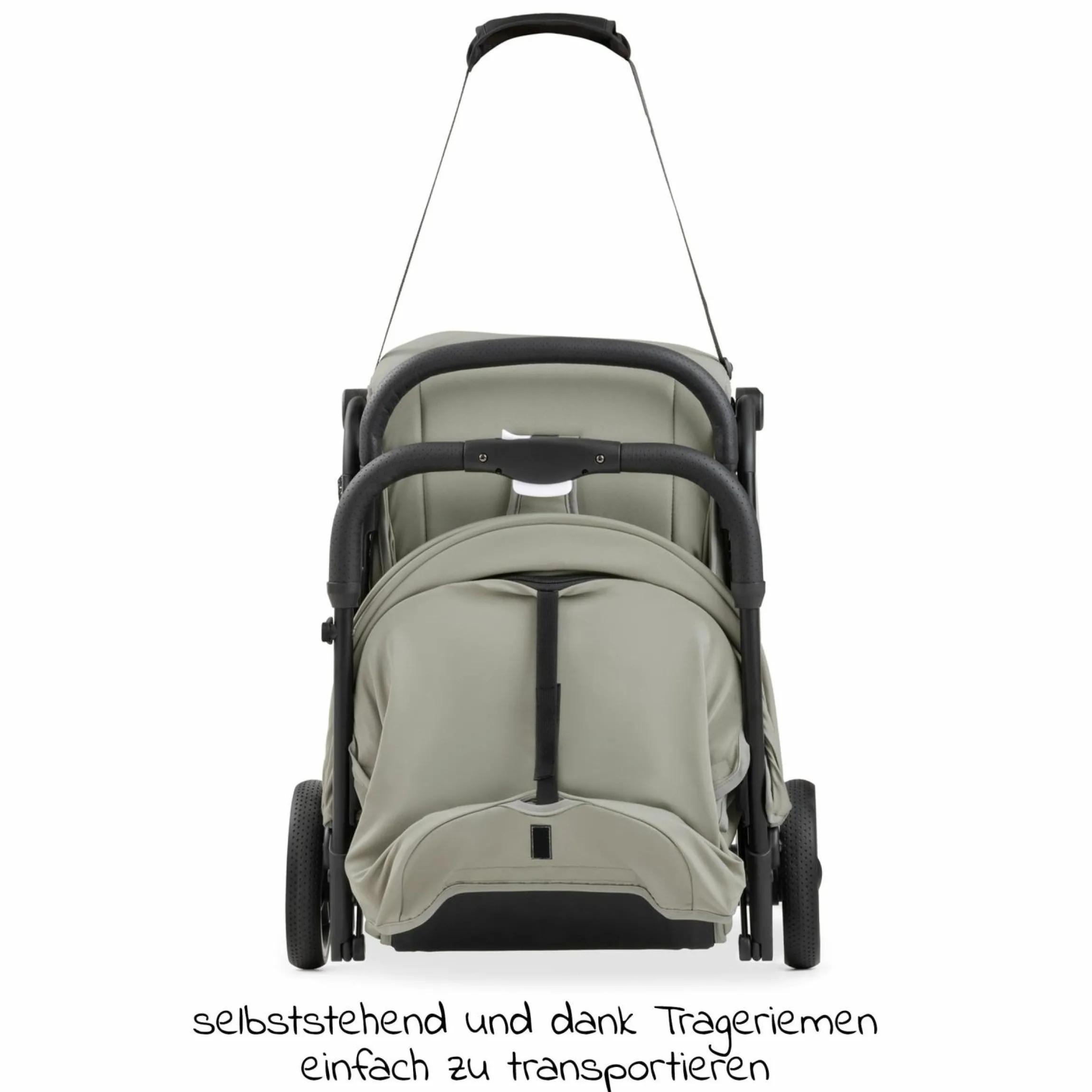 Reisebuggy & Sportwagen Travel N Care Plus mit Liegefunktion, nur 7,2 kg (bis 22kg belastbar) - Velvet Olive