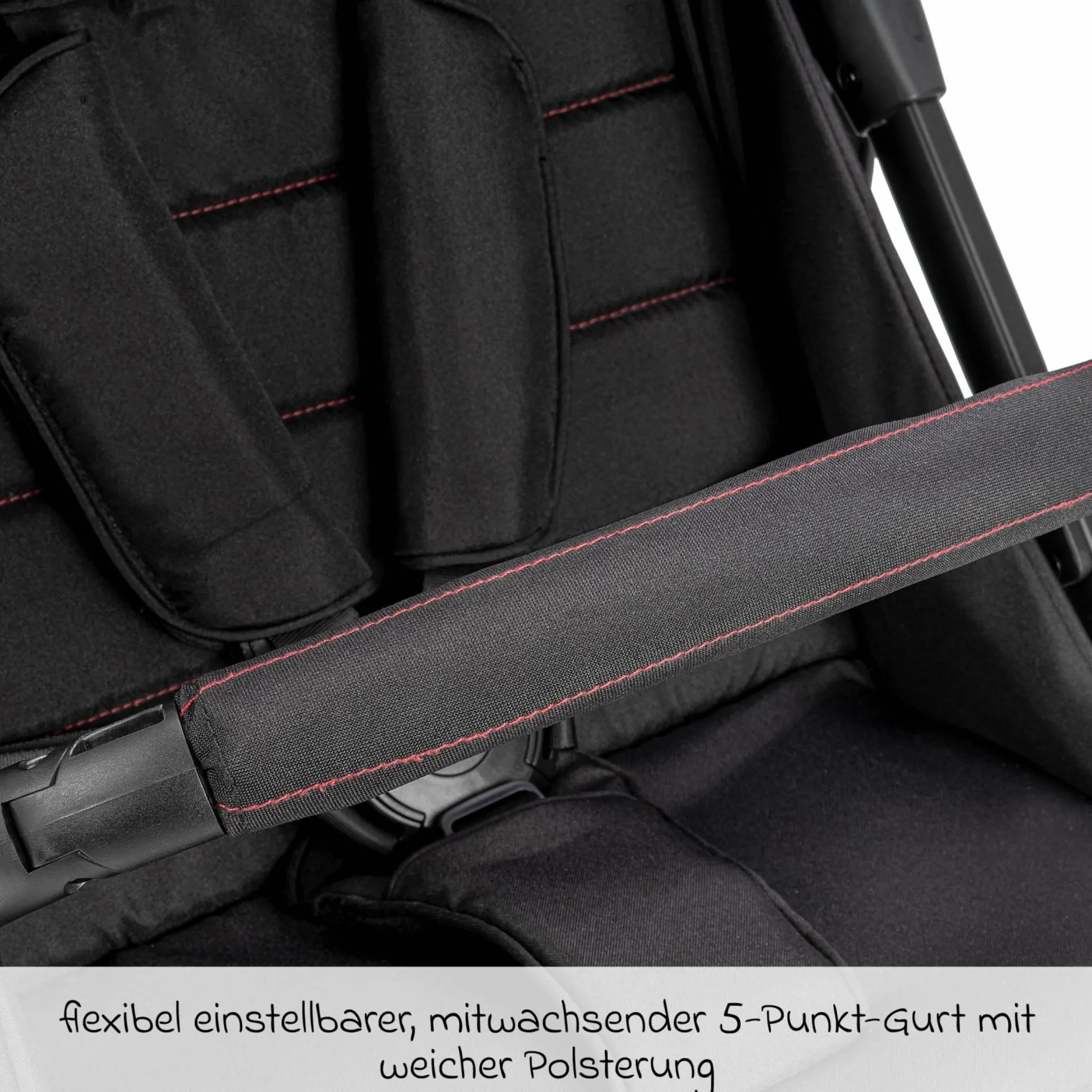 Reisebuggy & Sportwagen Vegas bis 22 kg belastbar nur 6 kg leicht mit Liegeposition - Weinrot - Kollektion 2025