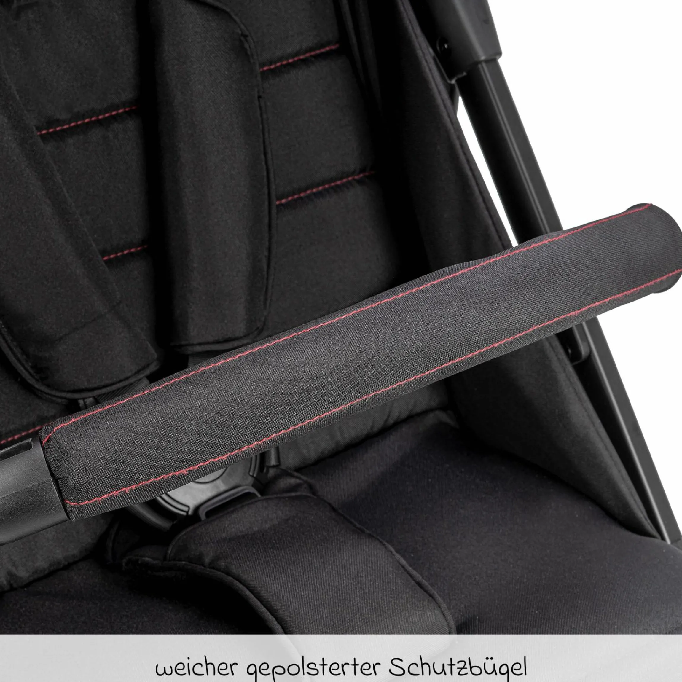 Reisebuggy & Sportwagen Vegas bis 22 kg belastbar nur 6 kg leicht mit Liegeposition - Weinrot - Kollektion 2025