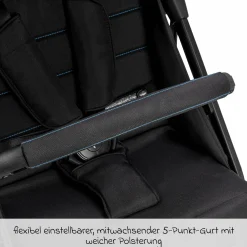 Reisebuggy & Sportwagen Vegas bis 22 kg belastbar nur 6 kg leicht mit Liegeposition - Himmelblau - Kollektion 2025