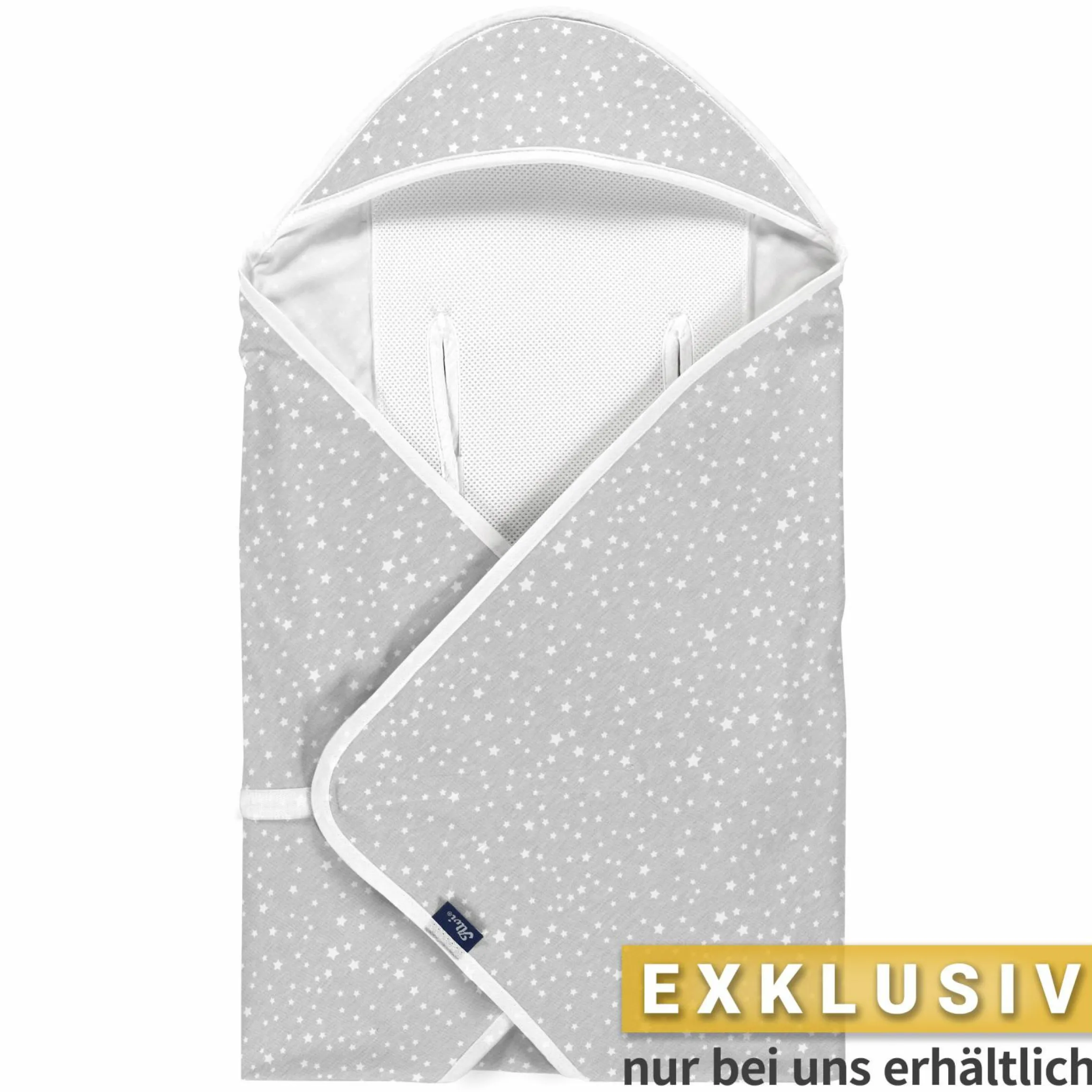 Reisedecke Jersey light 80 x 80 cm - Sternenhimmel