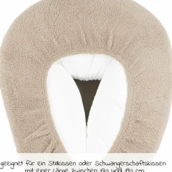 Relaxbezug für Stillkissen Teddy - Sand