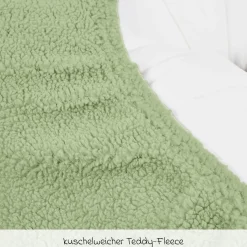 Relaxbezug für Stillkissen - Teddy - Olive Green