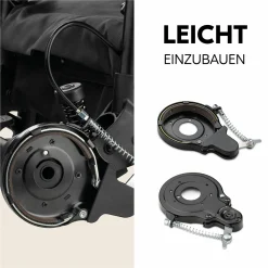 Reparatur Set Bremsen für Kinderwagen Runner 3 - Brake Kit - Black