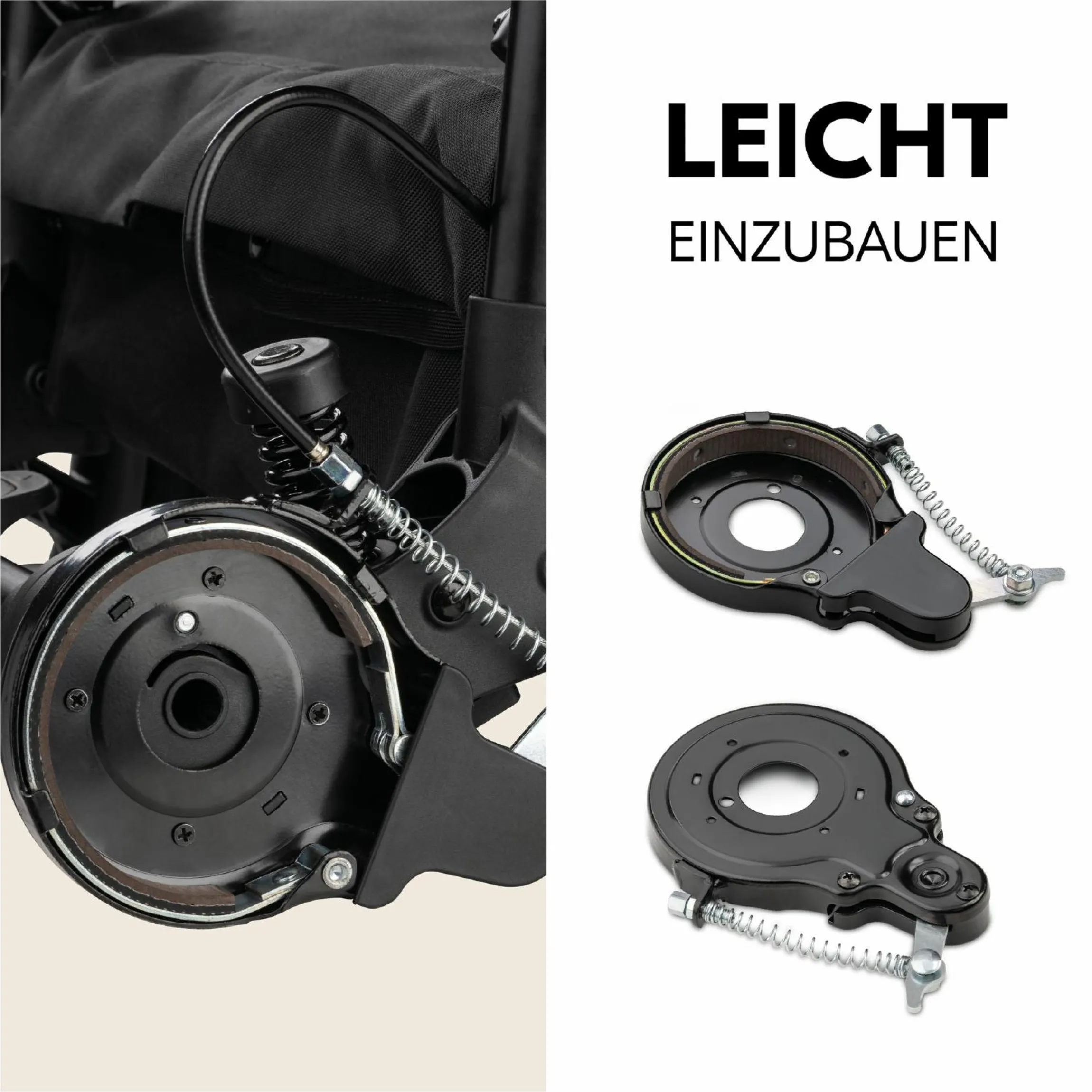 Reparatur Set Bremsen für Kinderwagen Runner 3 - Brake Kit - Black