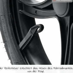 Reparatur Set Lufträder Kinderwagen (2x Schlauch 16 Zoll + 1x Schlauch 12 Zoll + Reifenheber)