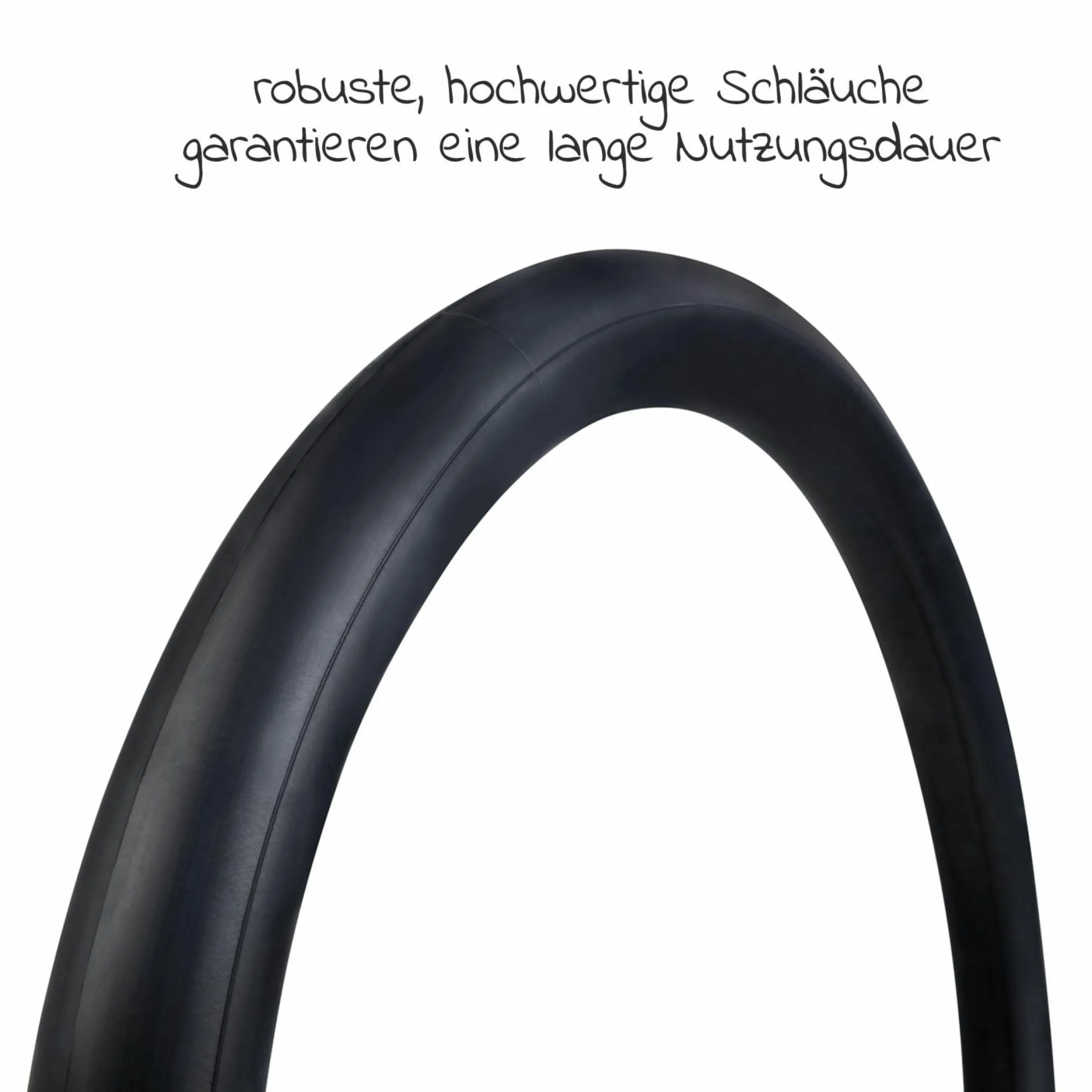Reparatur Set Lufträder Kinderwagen (2x Schlauch 16 Zoll + 1x Schlauch 12 Zoll + Reifenheber)