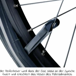 Reparatur Set (2x Ersatz-Schlauch + Reifenheber) für Bike Trailer