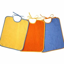 Riesen-Bindelätzchen 3er Pack - Gelb Orange Blau