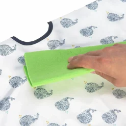 Ärmel-Lätzchen Long Sleeve Bib - Little Water Whale