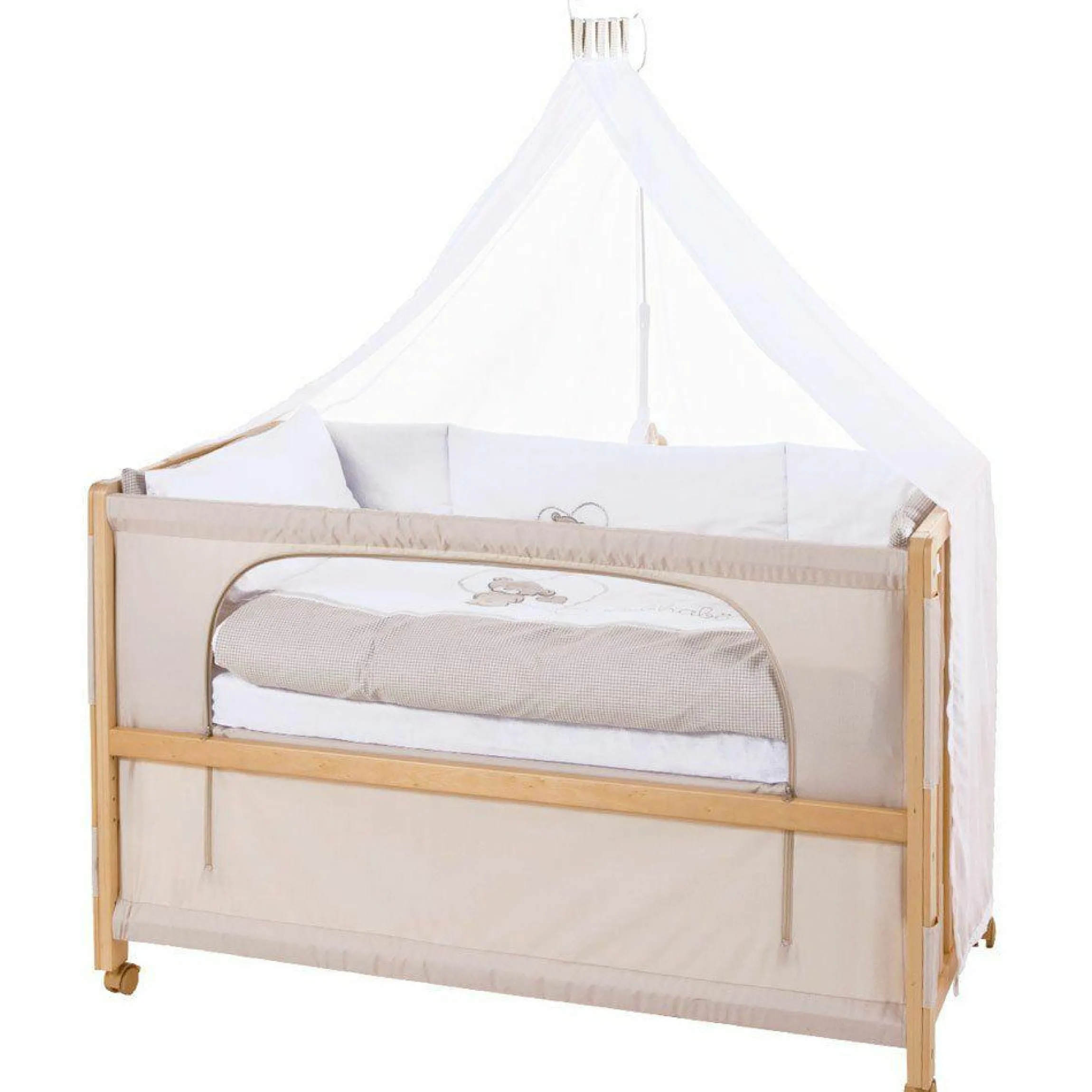 Room Bed Natur inkl. Zubehör 60 x 120 cm - Liebhabär