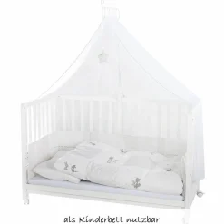 Room Bed Weiß inkl. Zubehör 60 x 120 cm - Fox & Bunny