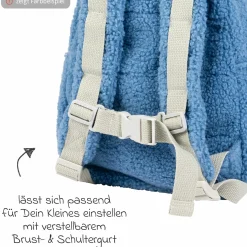 Rucksack Backpack - Teddy - Pink