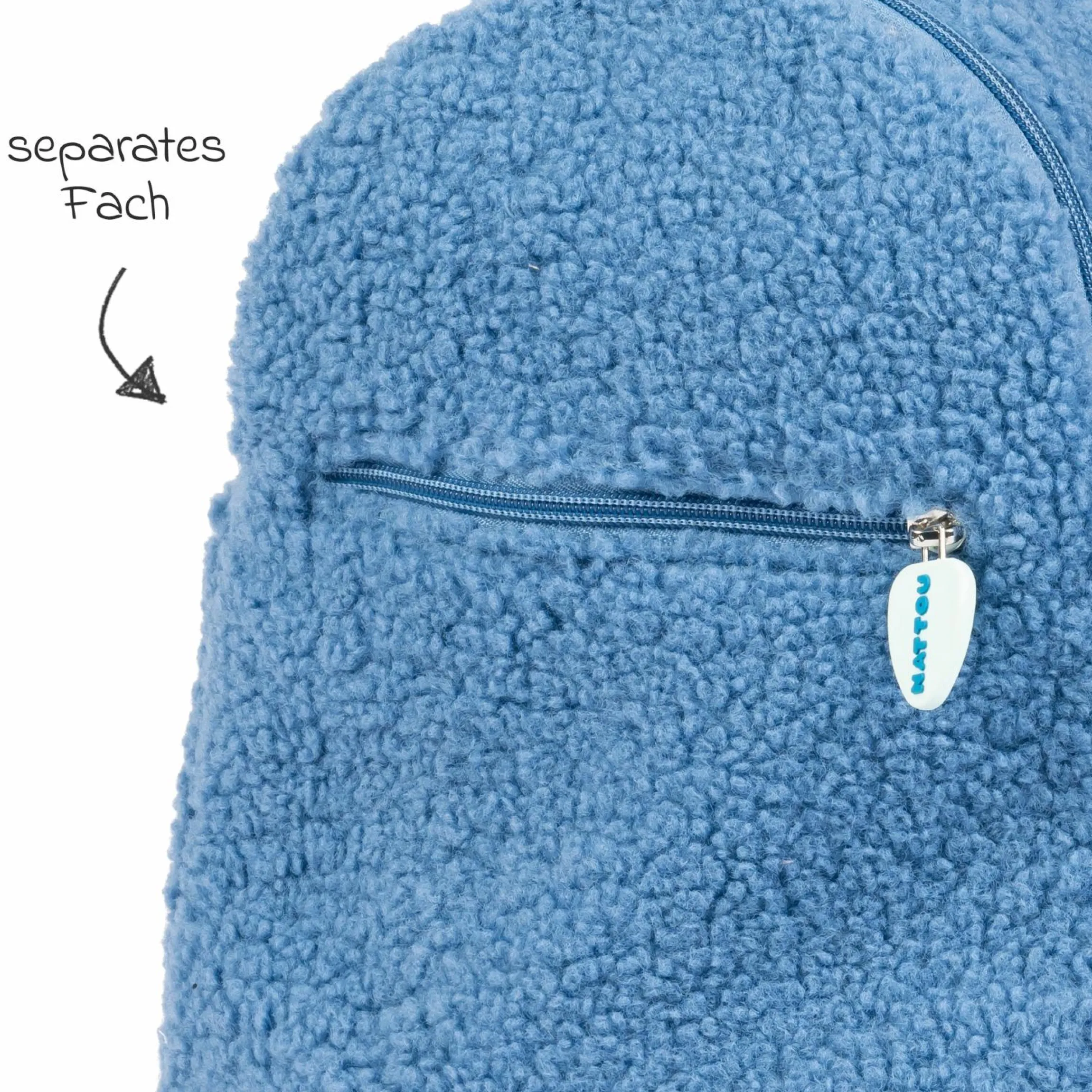 Rucksack Backpack - Teddy - Blue