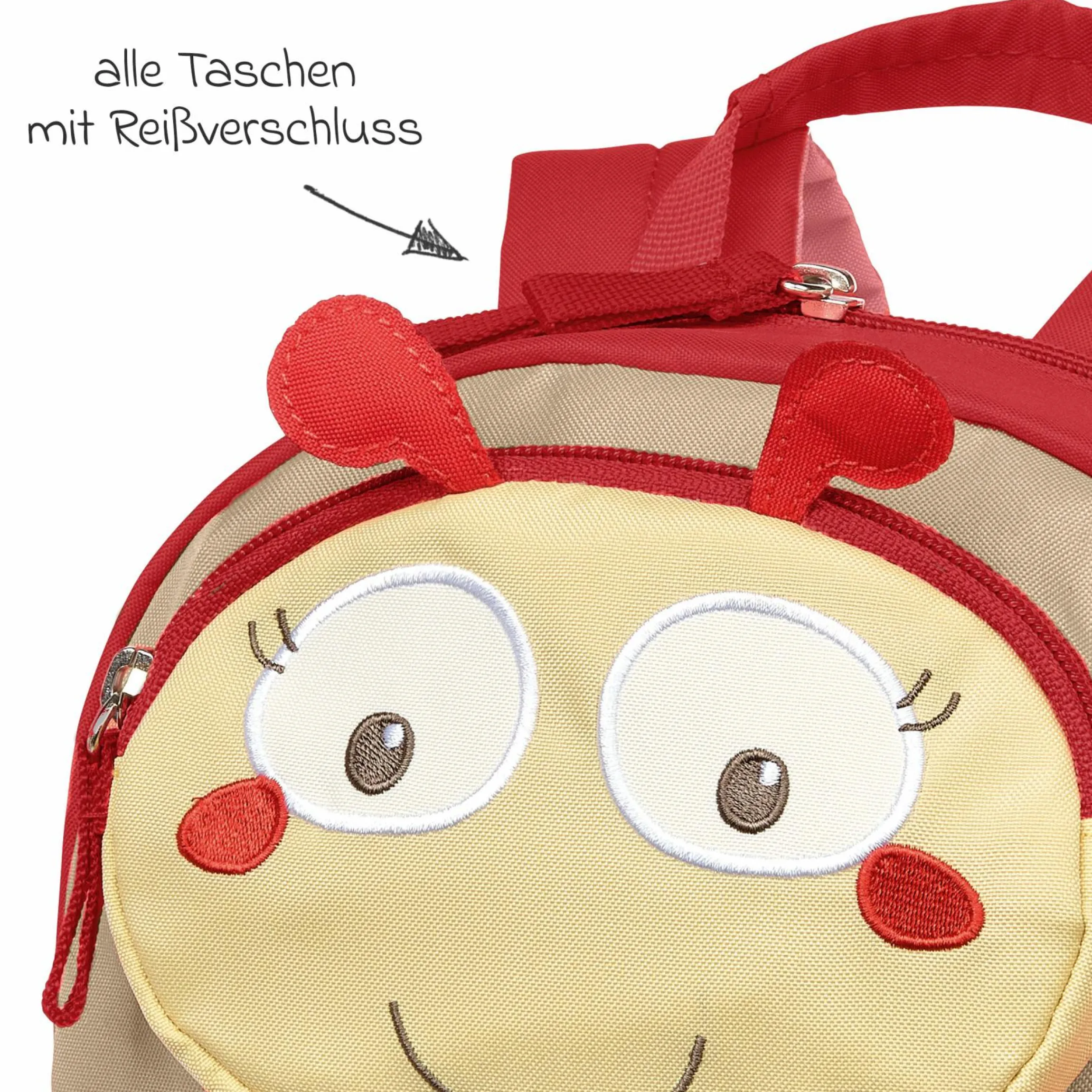 Rucksack Marienkäfer