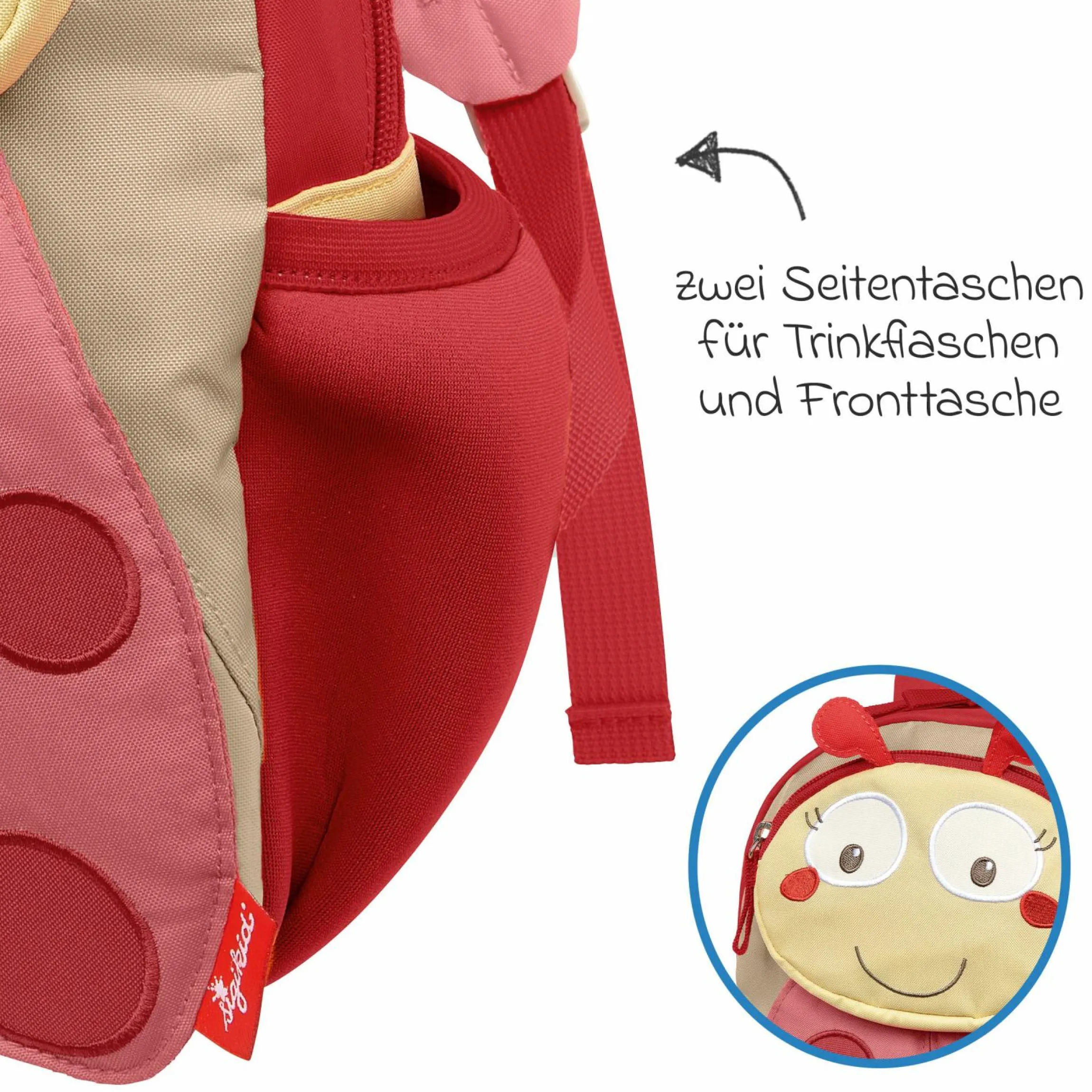 Rucksack Marienkäfer