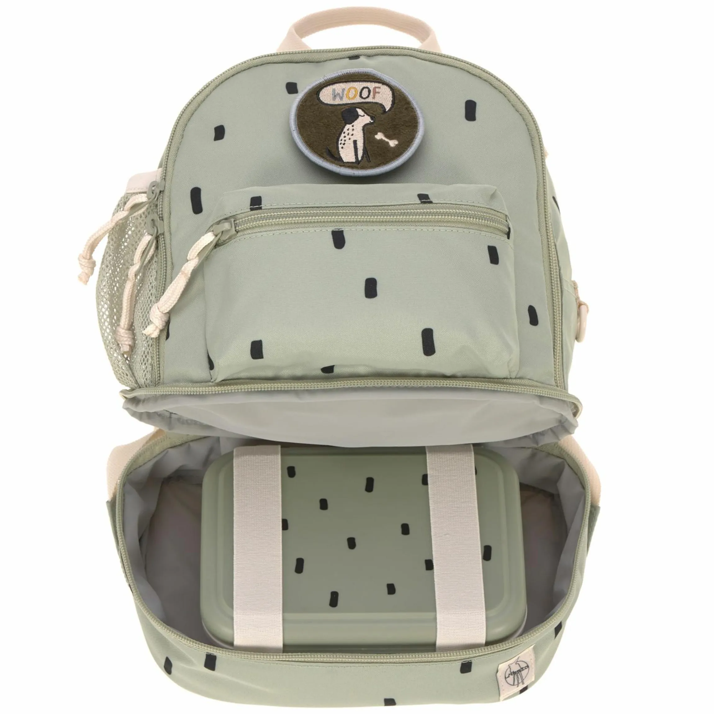 Rucksack Mini Backpack - Happy Prints - Light Olive