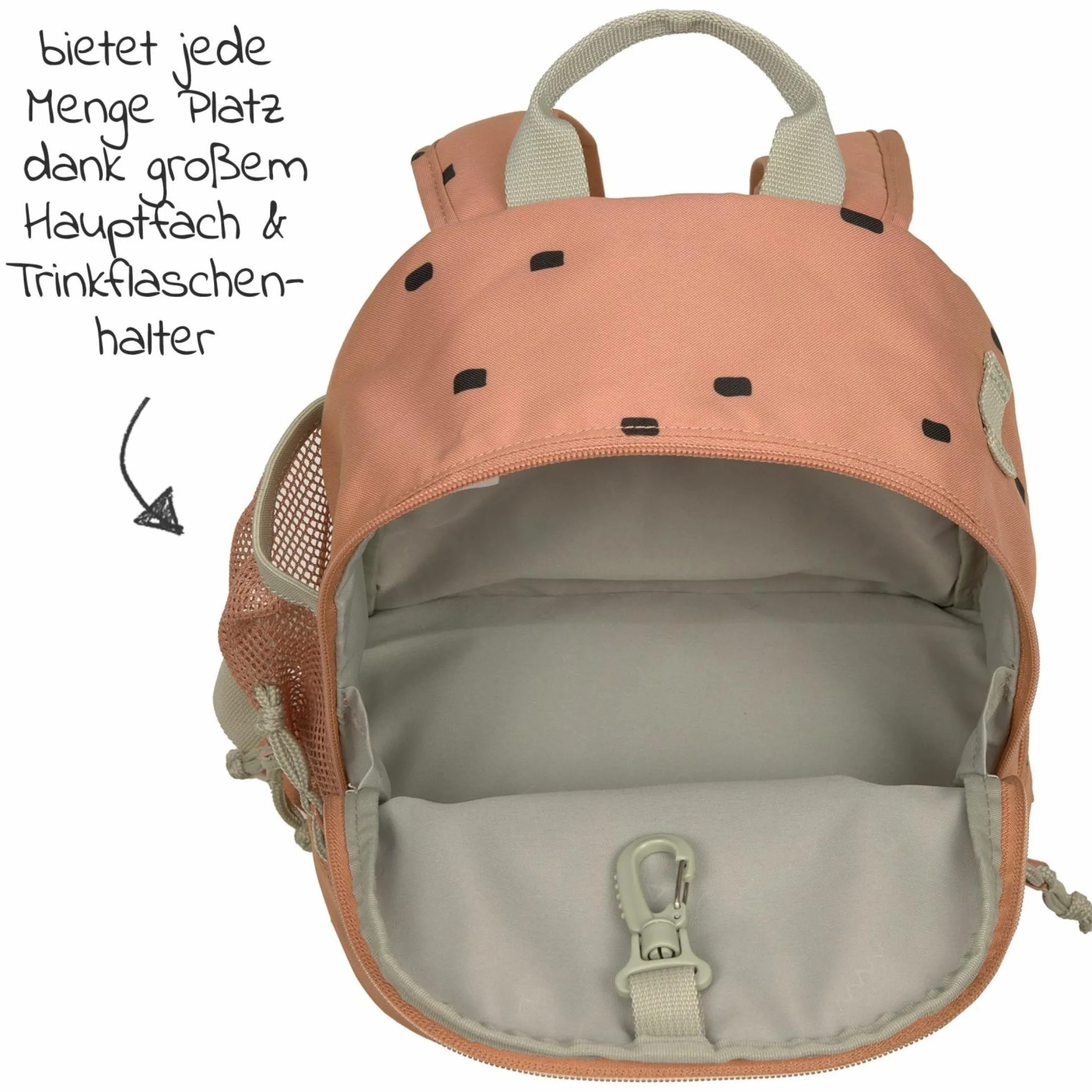 Rucksack Mini Backpack - Happy Prints - Caramel
