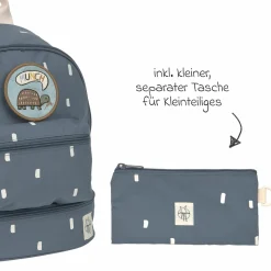 Rucksack Mini Backpack - Happy Prints - Midnight Blue