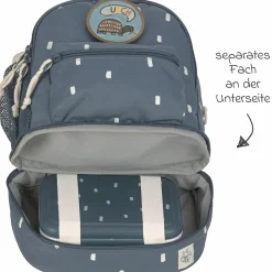 Rucksack Mini Backpack - Happy Prints - Midnight Blue