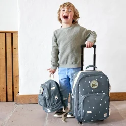 Rucksack Mini Backpack - Happy Prints - Midnight Blue