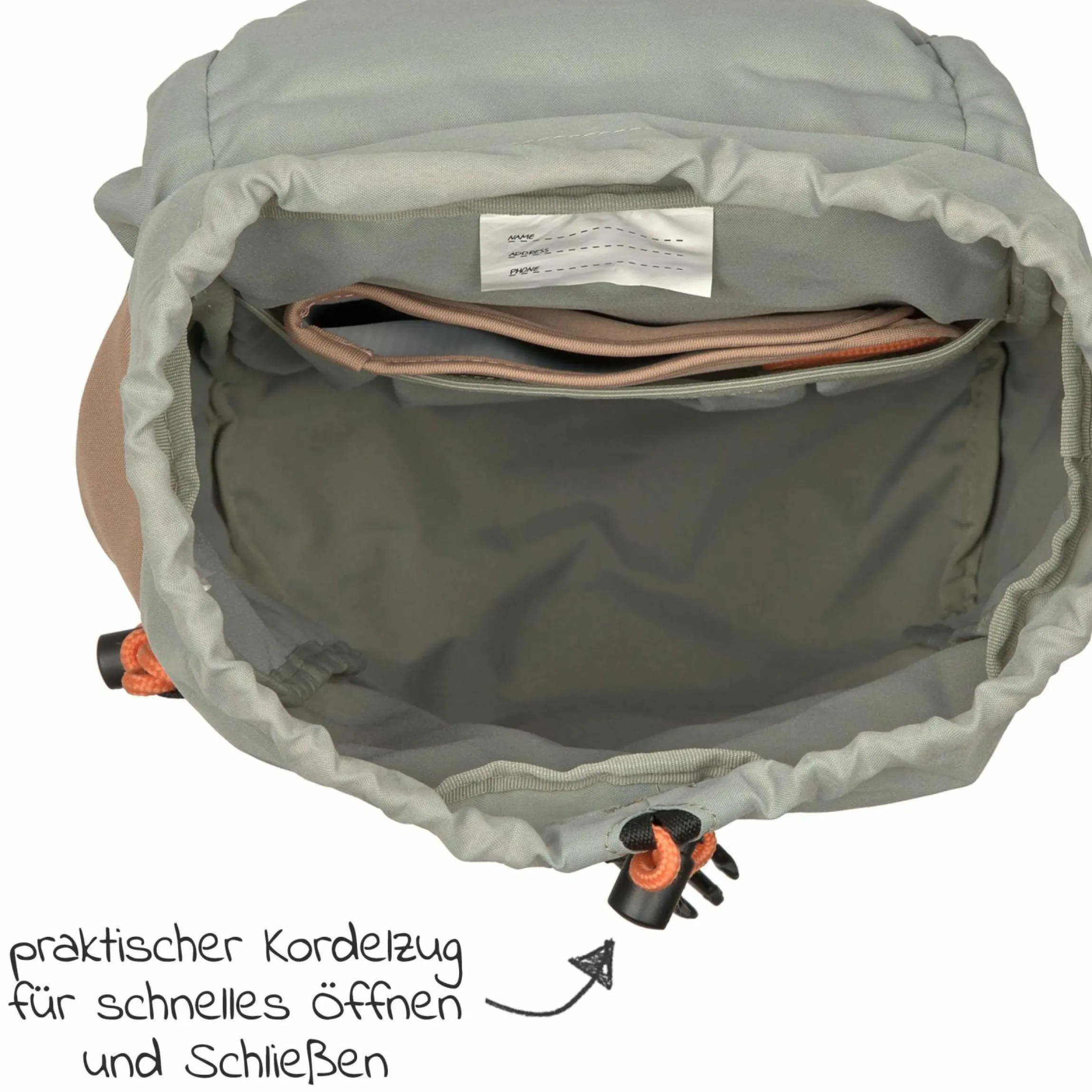 Rucksack Mini Outdoor Backpack - Nature Hazelnut