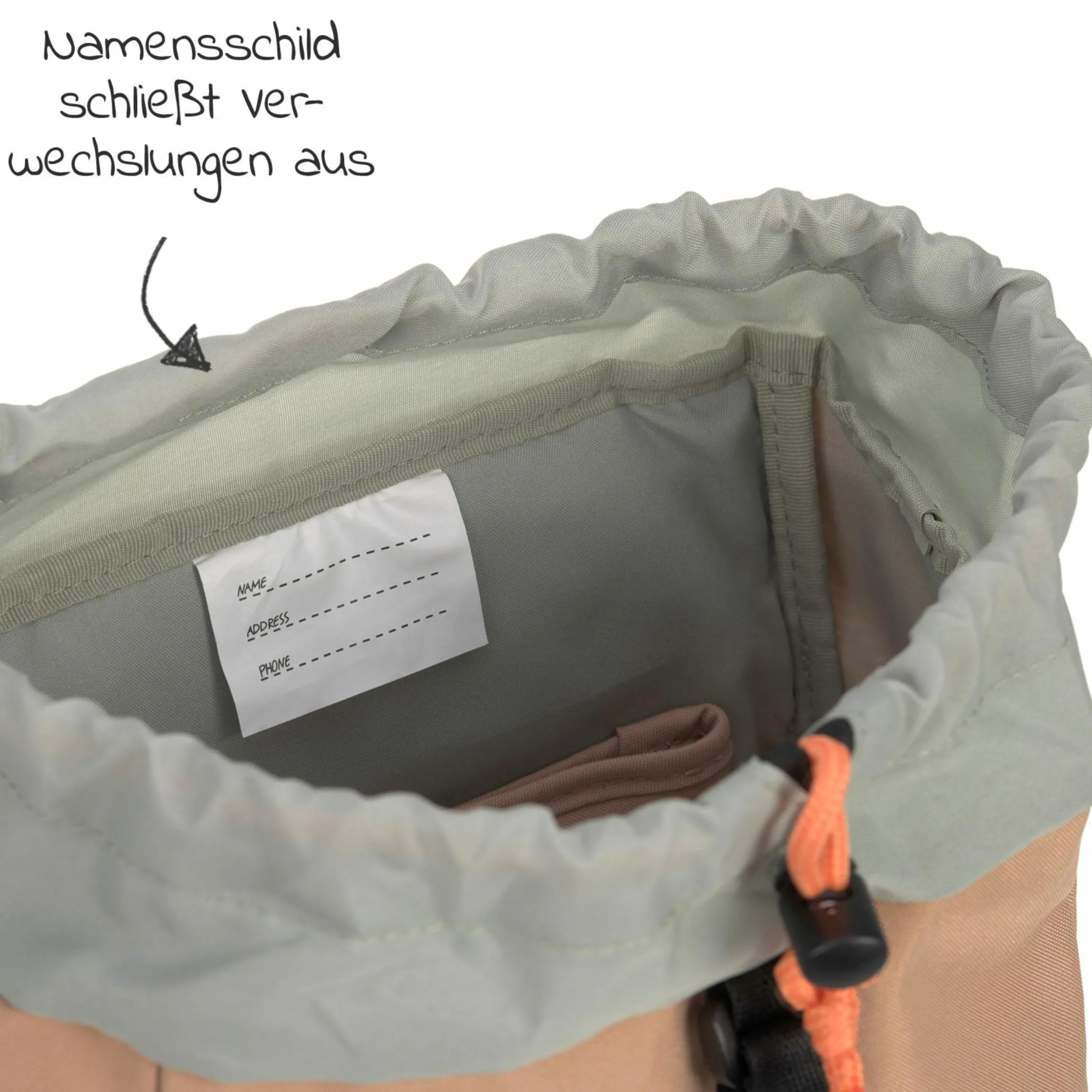 Rucksack Mini Outdoor Backpack - Nature Hazelnut