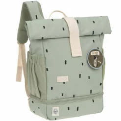Rucksack Mini Rolltop Backpack - Happy Prints - Light Olive