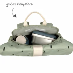 Rucksack Mini Rolltop Backpack - Happy Prints - Light Olive