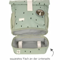 Rucksack Mini Rolltop Backpack - Happy Prints - Light Olive