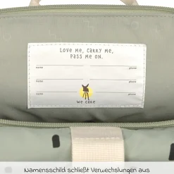 Rucksack Mini Rolltop Backpack - Happy Prints - Light Olive
