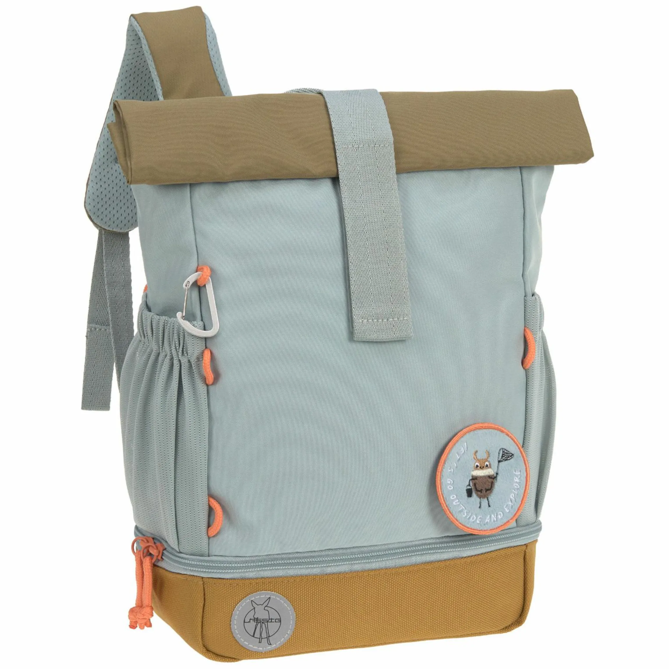 Rucksack Mini Rolltop Backpack - Nature Light Blue