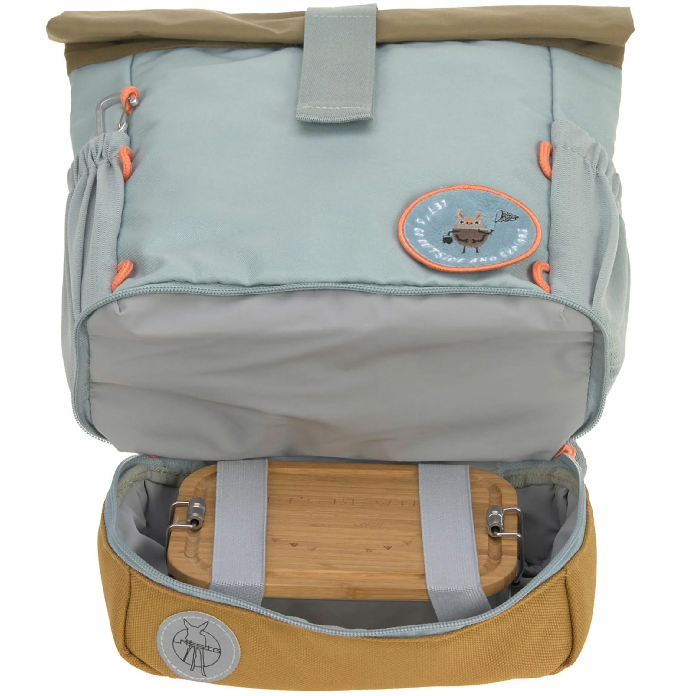 Rucksack Mini Rolltop Backpack - Nature Light Blue