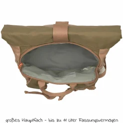Rucksack Mini Rolltop Backpack - Nature Hazelnut
