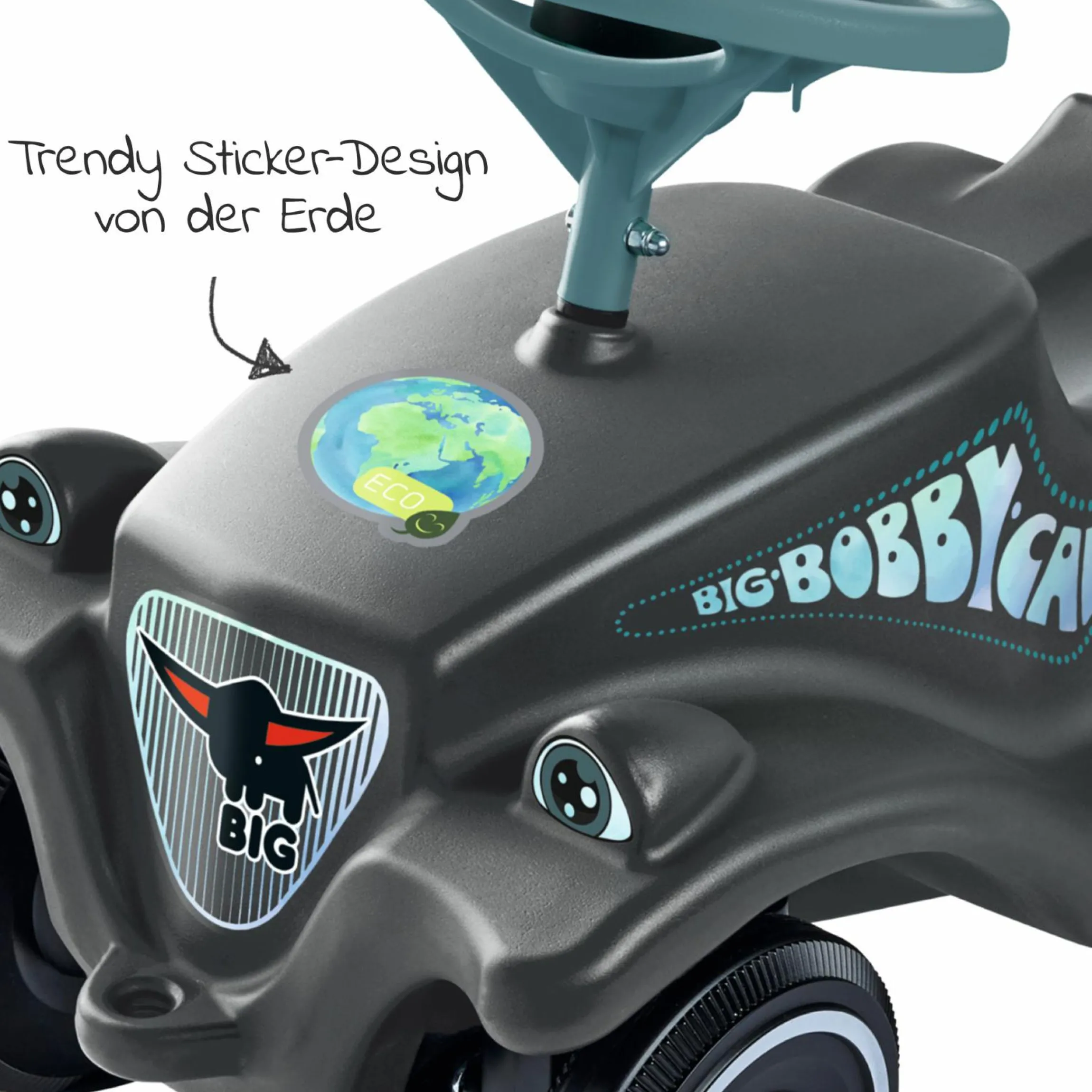Rutschauto Bobby Car Classic Eco - Grau