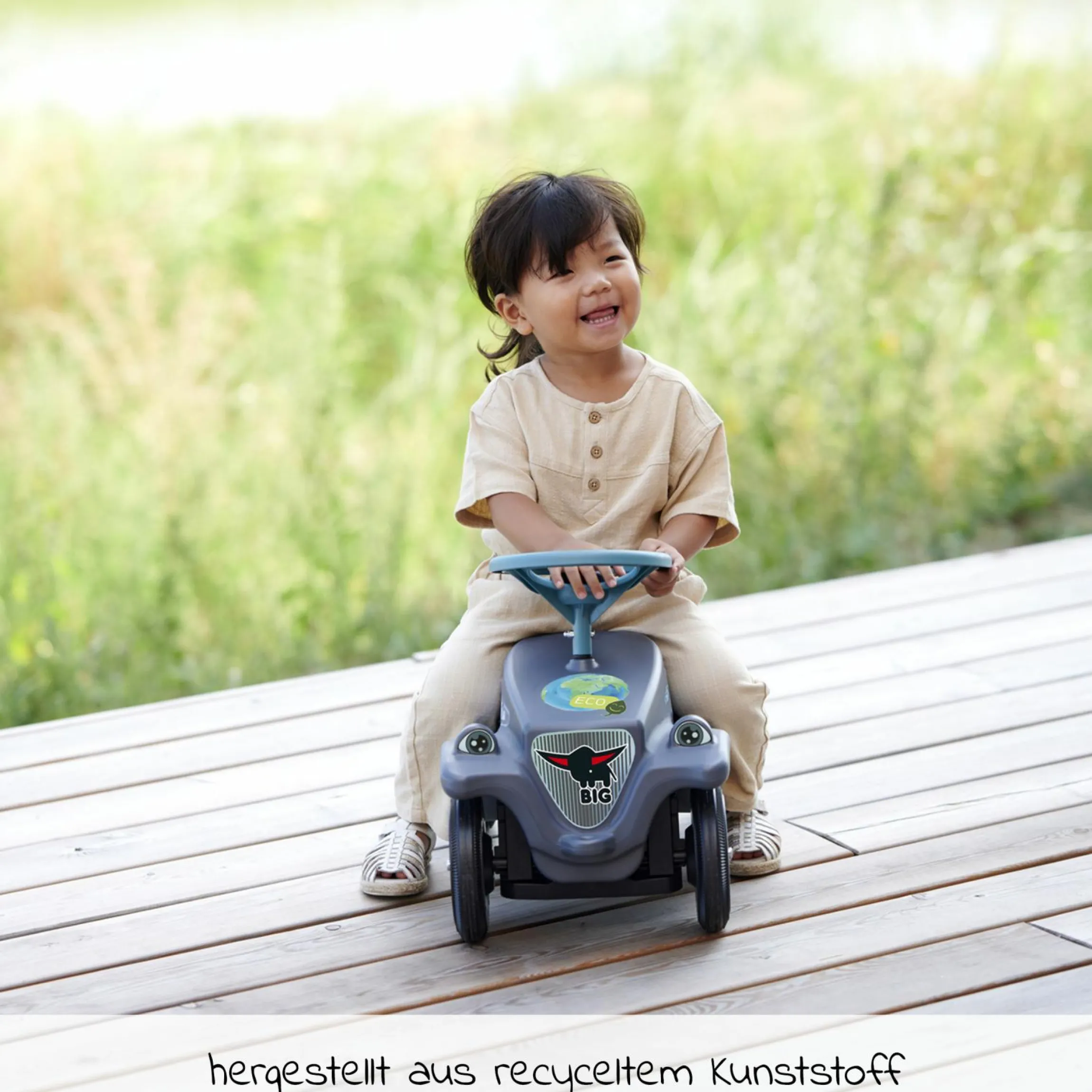 Rutschauto Bobby Car Classic Eco - Grau