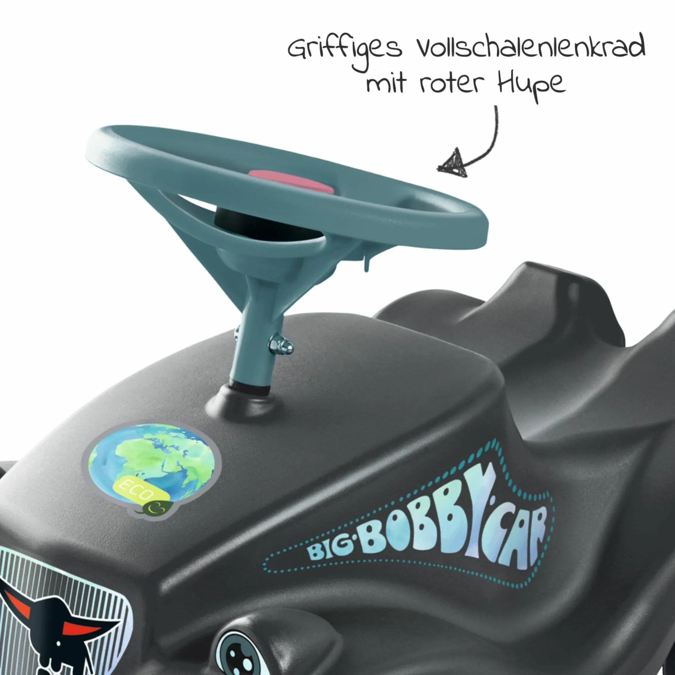 Rutschauto Bobby Car Classic Eco - Grau