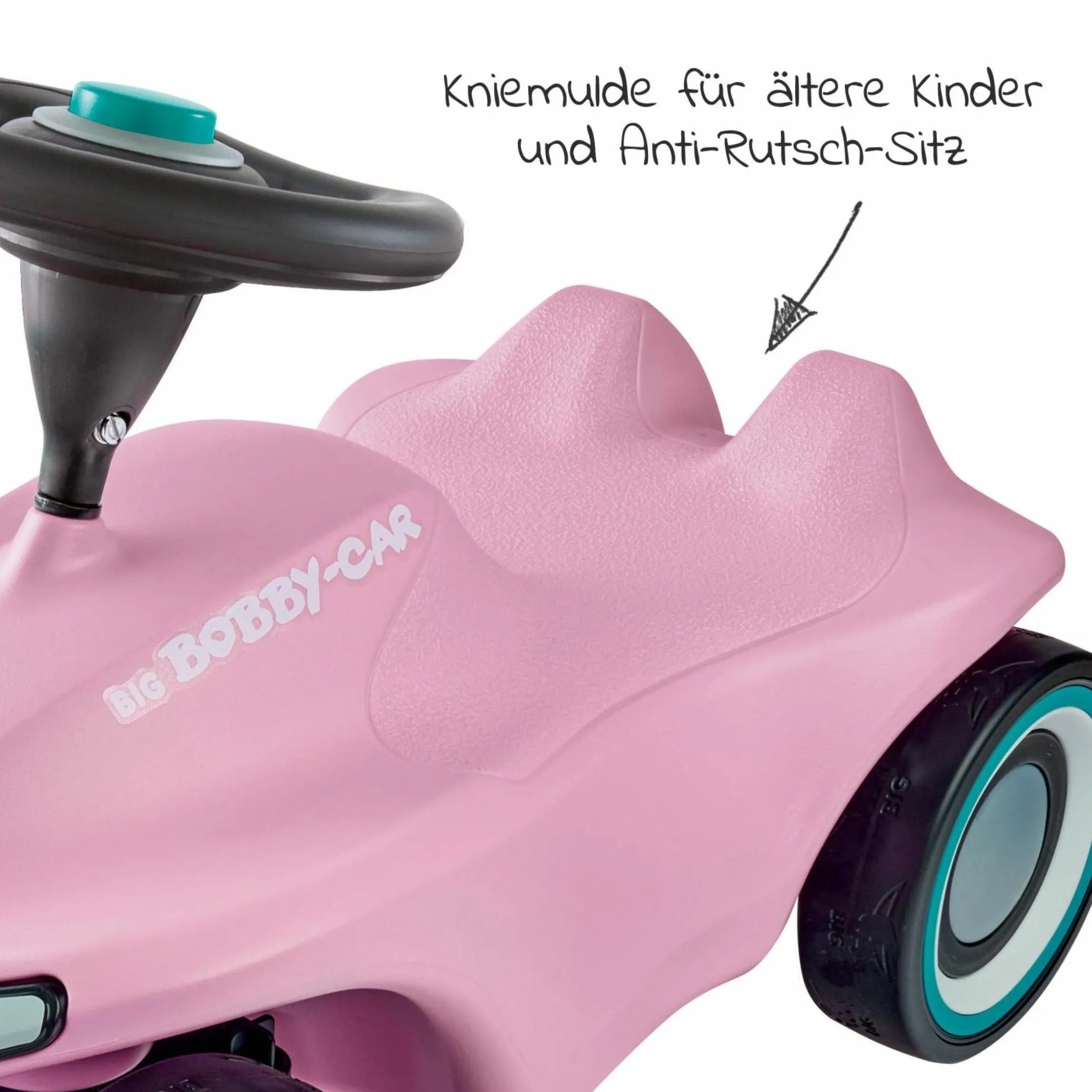 Rutschauto Bobby Car Neo - Rose
