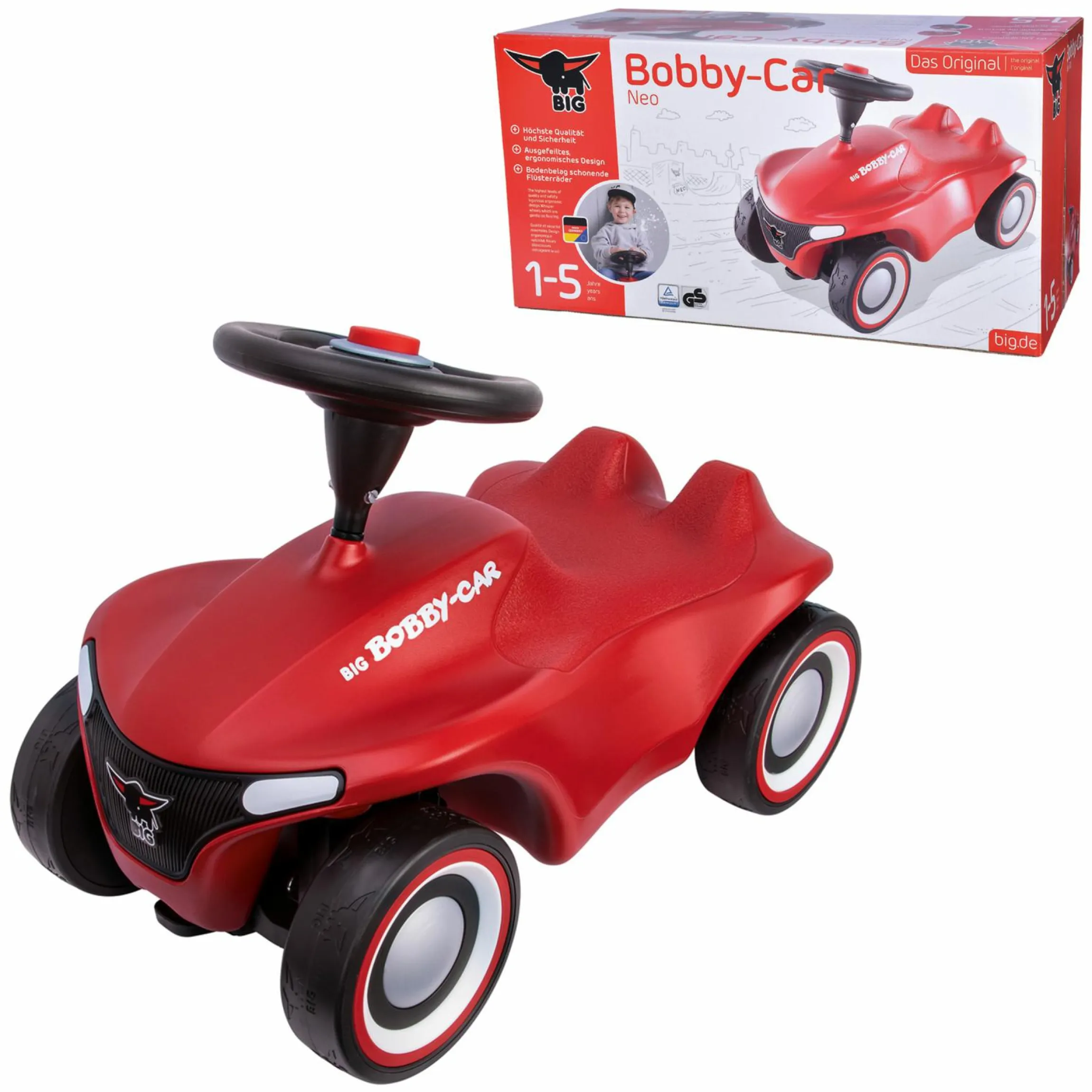 Rutschauto Bobby Car Neo - Rot