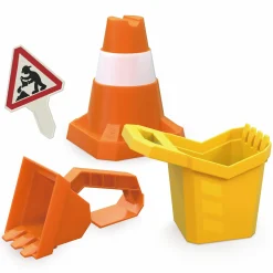 Sandspielzeug-Set Baustelle 4-teilig