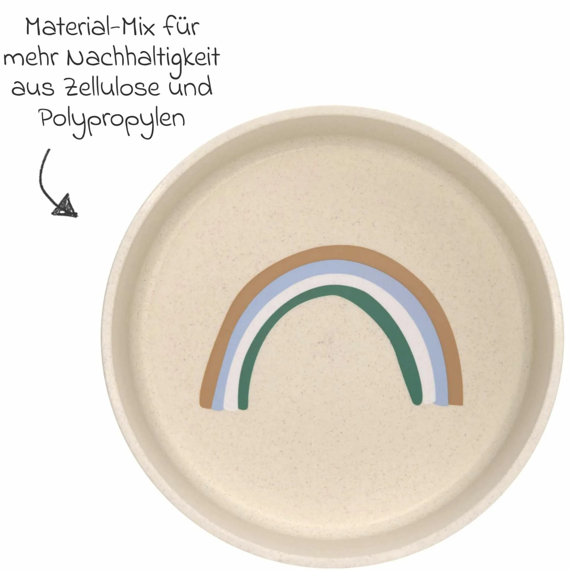 Schale Bowl - Happy Rascals Smile - Sky Blue
