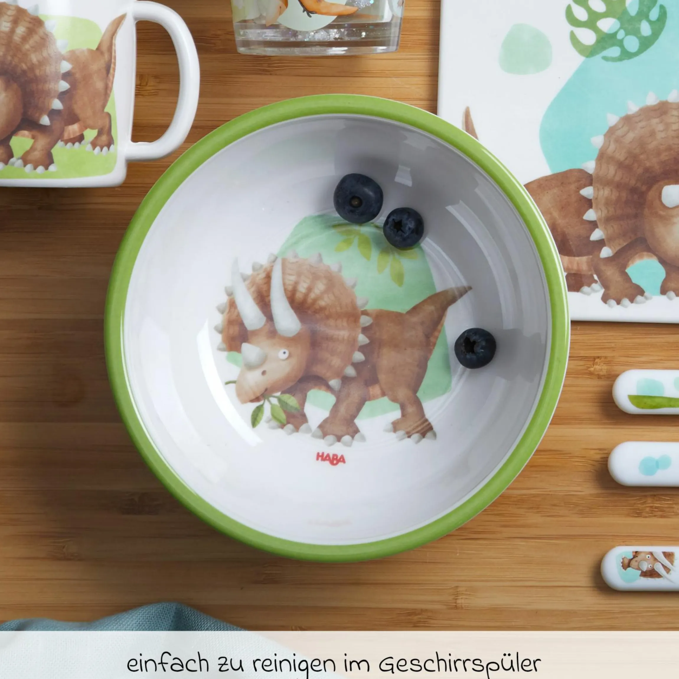 Schale rutschhemmend - Dinos