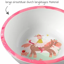 Schale rutschhemmend - Prinzessin & Pferd