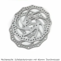 Scheibenbremsen Nachrüstset für Qeridoo Fahrradanhänger