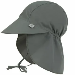 Schirmmütze mit Nackenschutz LSF Sun Protection Flap Hat - Deep Olive - Gr. 43/45